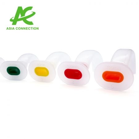 The Guedel Oral Airway has 80mm, 90mm, 100mm and 110mm sizes.